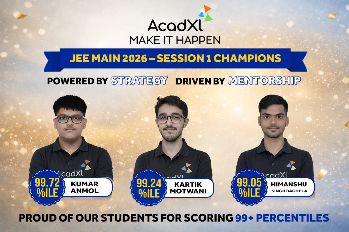 AcadXL Toppers Top 3